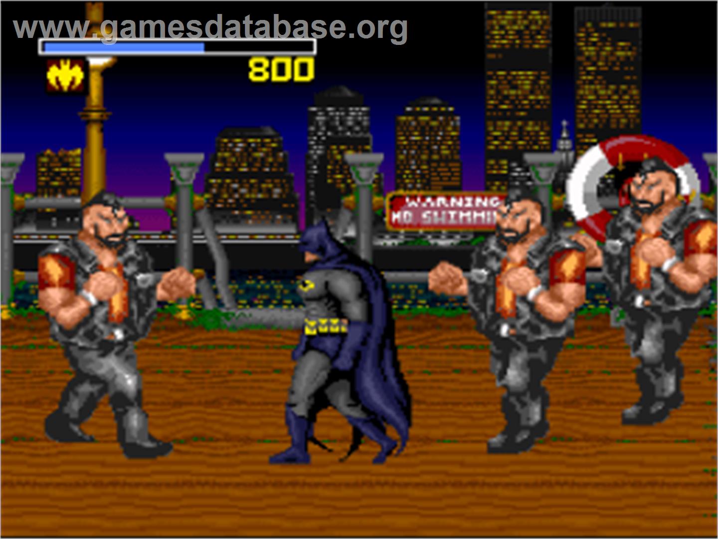 Batman: Revenge of the Joker - Nintendo SNES - Artwork - In Game