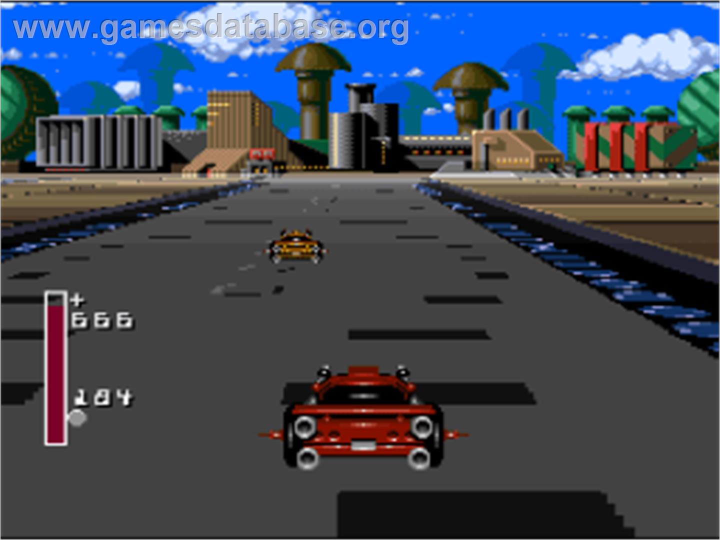 Battle Cars - Nintendo SNES - Artwork - In Game