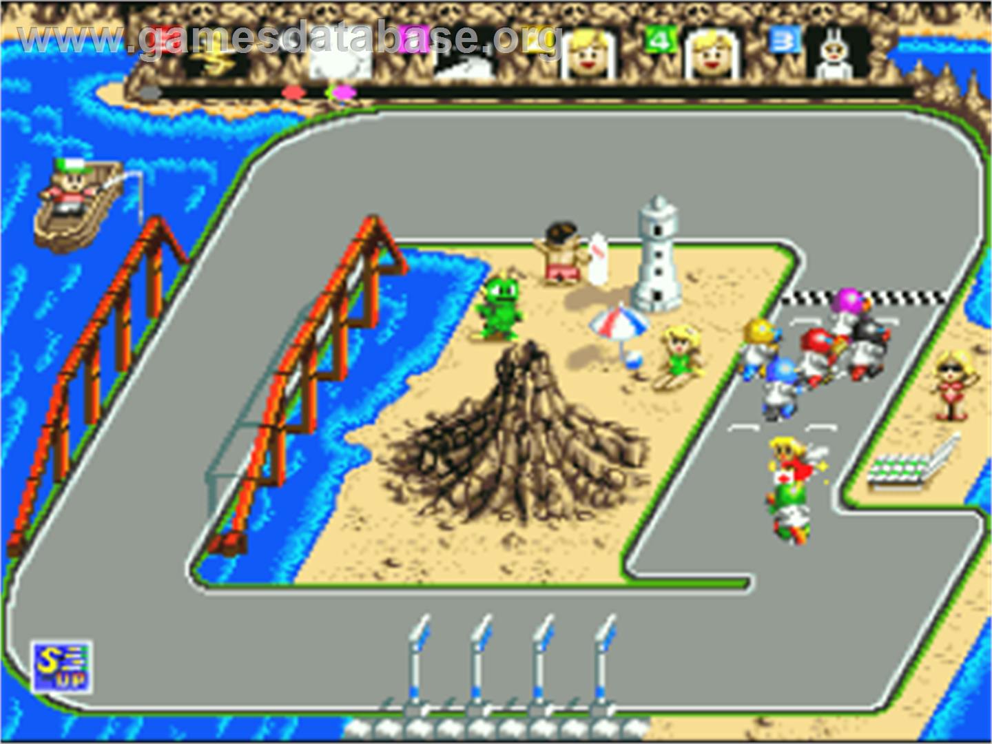 Battle Cross - Nintendo SNES - Artwork - In Game