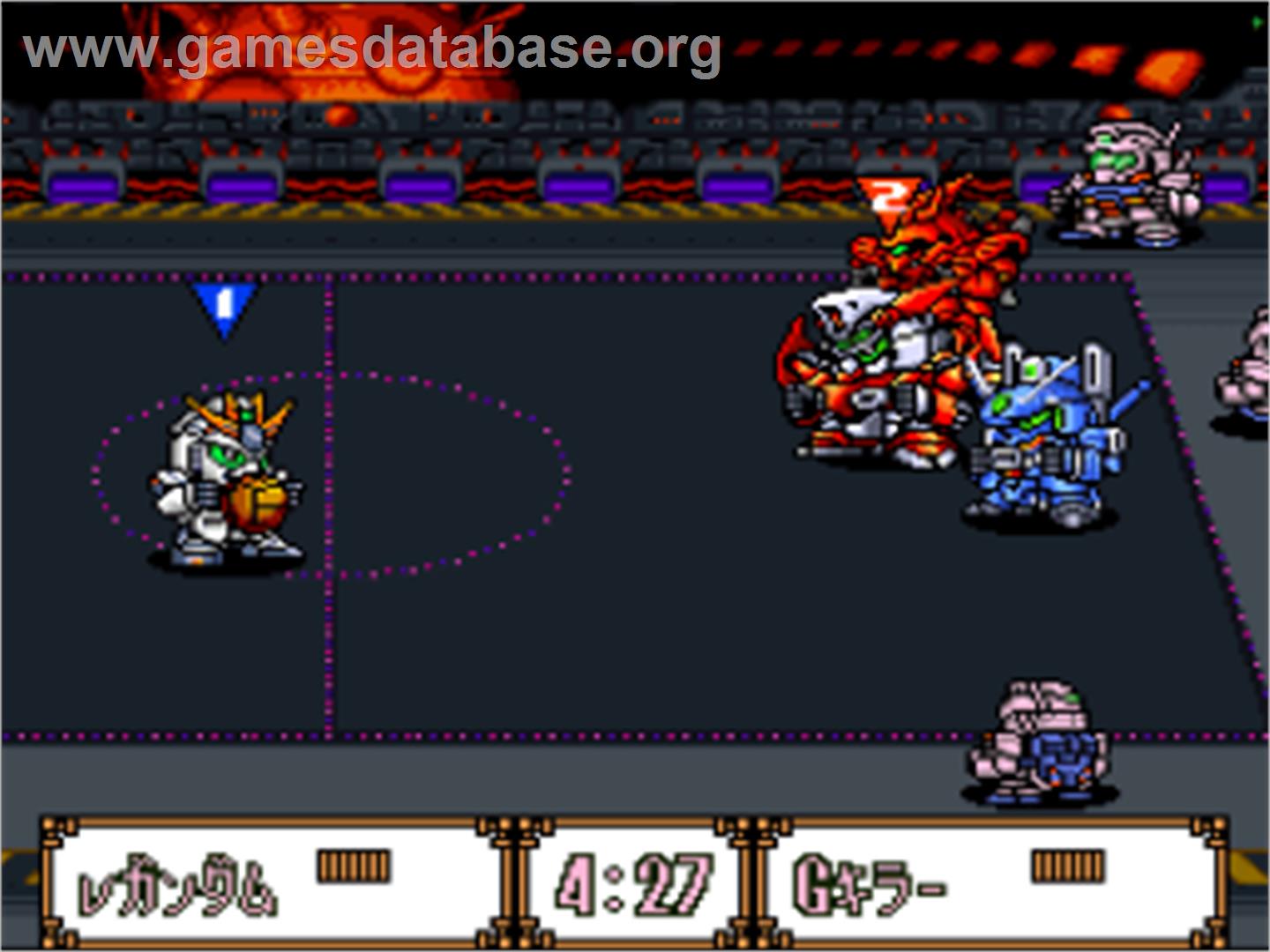 Battle Dodge Ball II - Nintendo SNES - Artwork - In Game