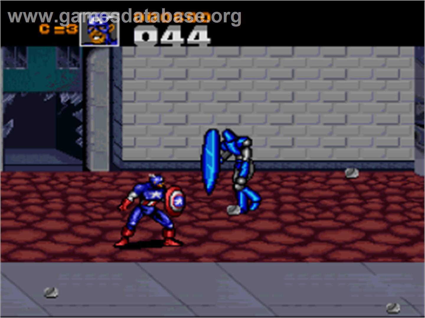 Captain America and the Avengers - Nintendo SNES - Artwork - In Game