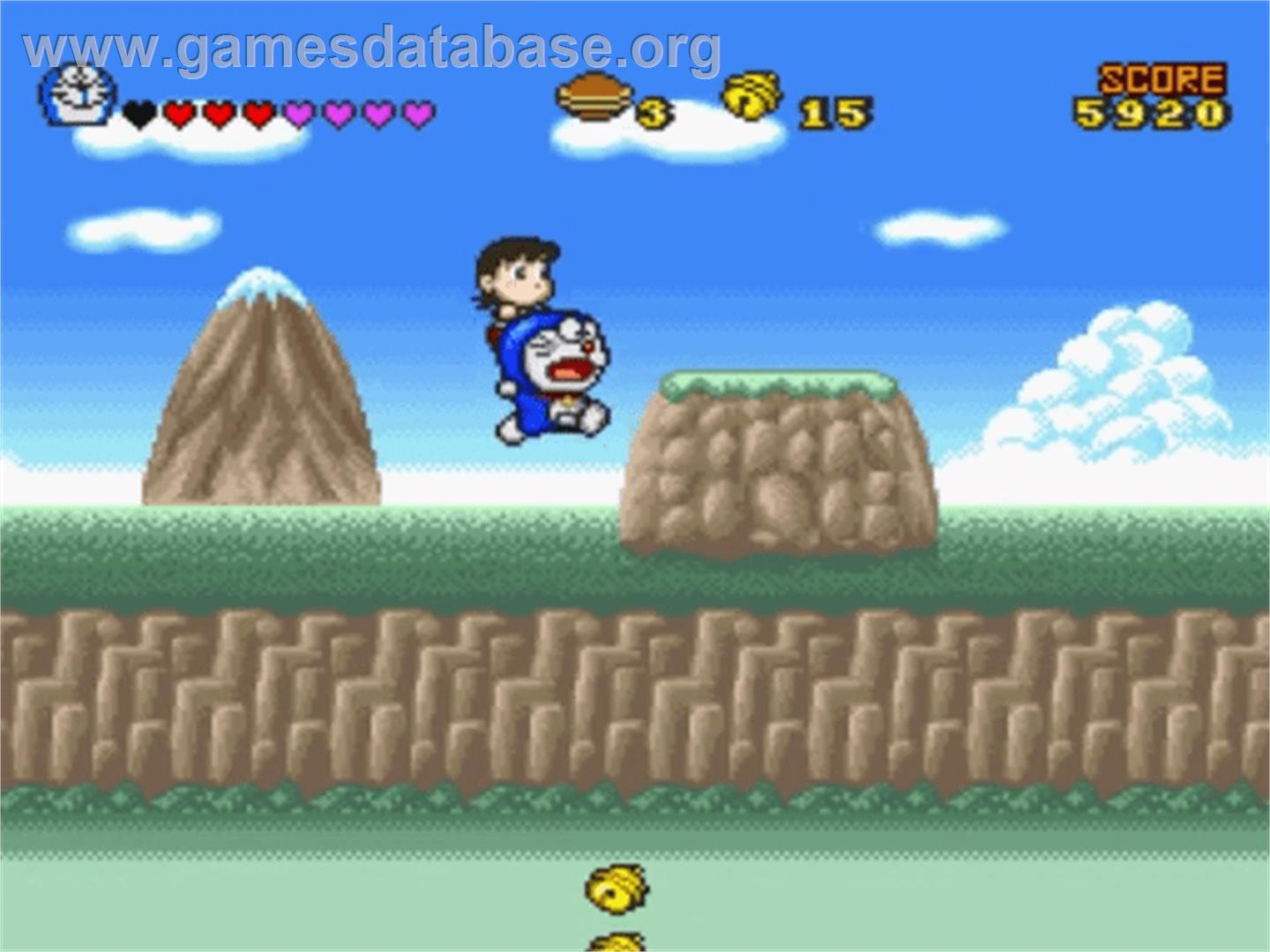 Doraemon 4: Nobita to Tsuki no Oukoku - Nintendo SNES - Artwork - In Game