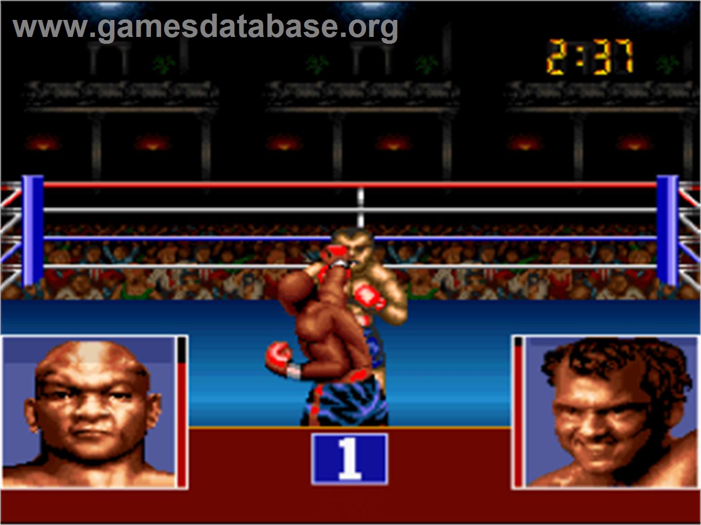 George Foreman's KO Boxing - Nintendo SNES - Artwork - In Game