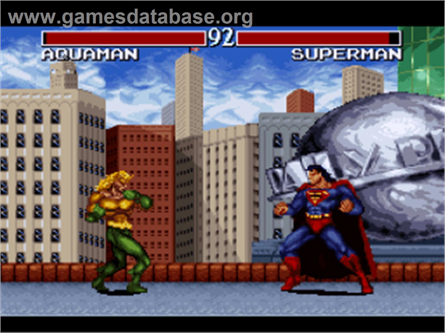 Justice League Task Force - Nintendo SNES - Artwork - In Game