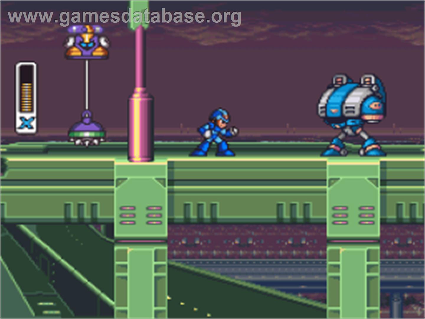 Mega Man X - Nintendo SNES - Artwork - In Game