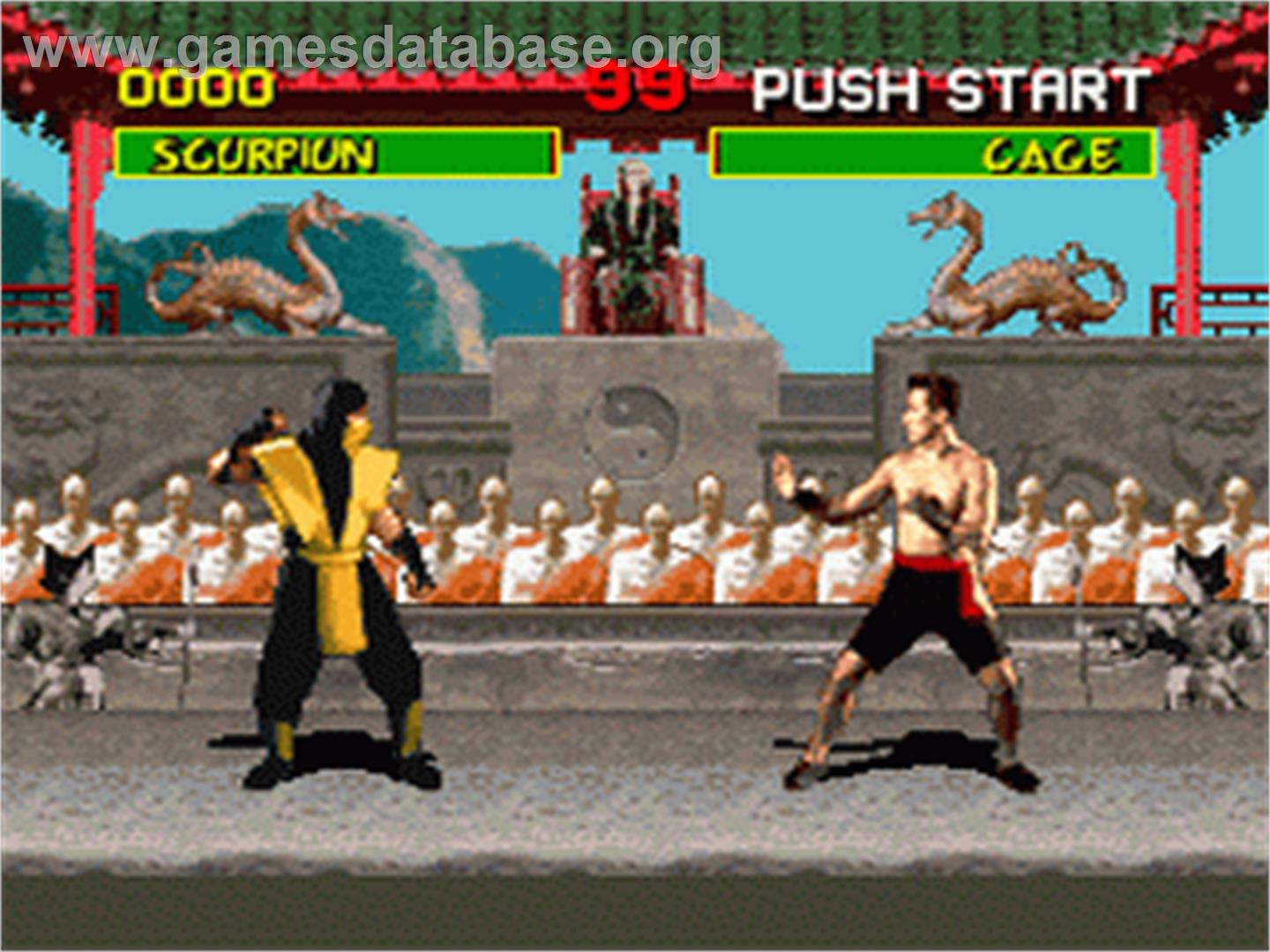 Mortal Kombat - Nintendo SNES - Artwork - In Game