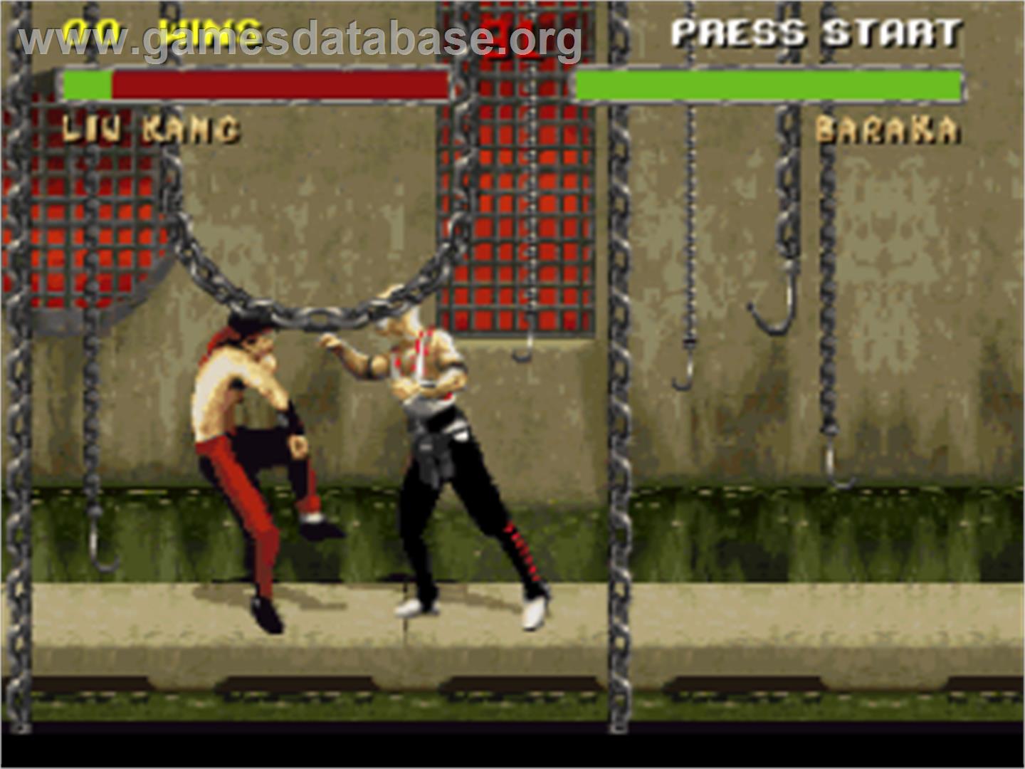 Mortal Kombat II - Nintendo SNES - Artwork - In Game