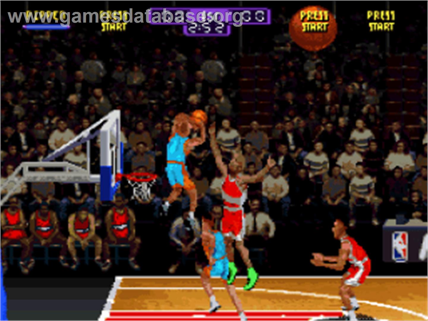 NBA Hang Time - Nintendo SNES - Artwork - In Game