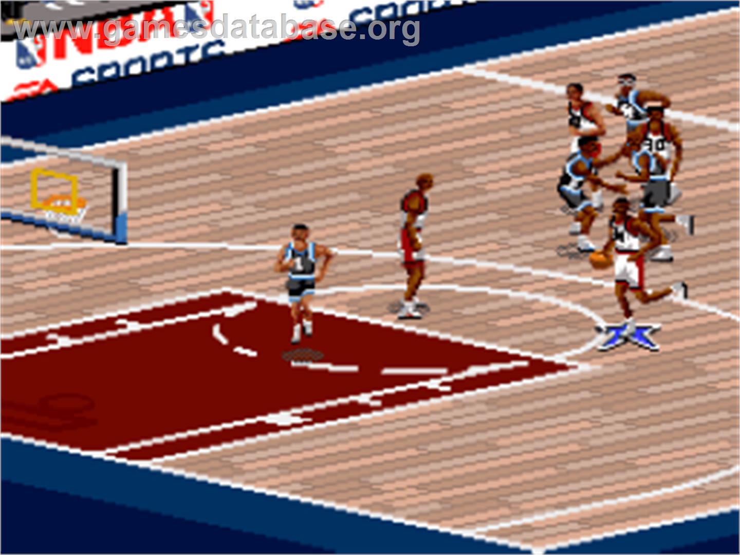 NBA Live '96 - Nintendo SNES - Artwork - In Game