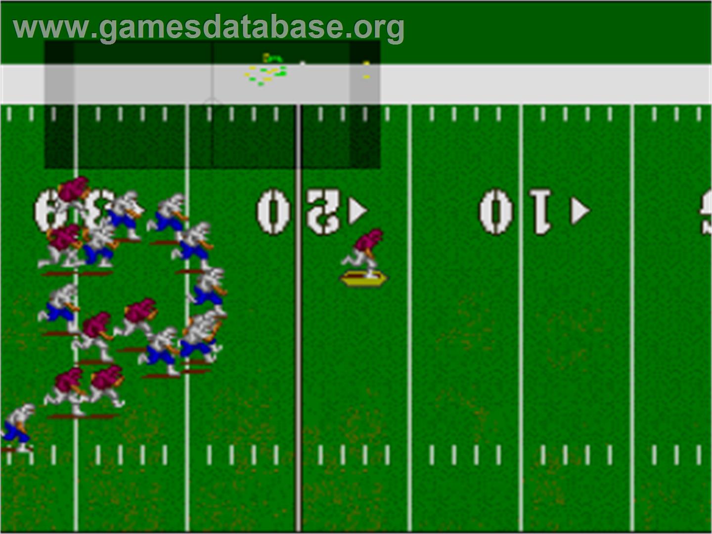 NCAA Football - Nintendo SNES - Artwork - In Game