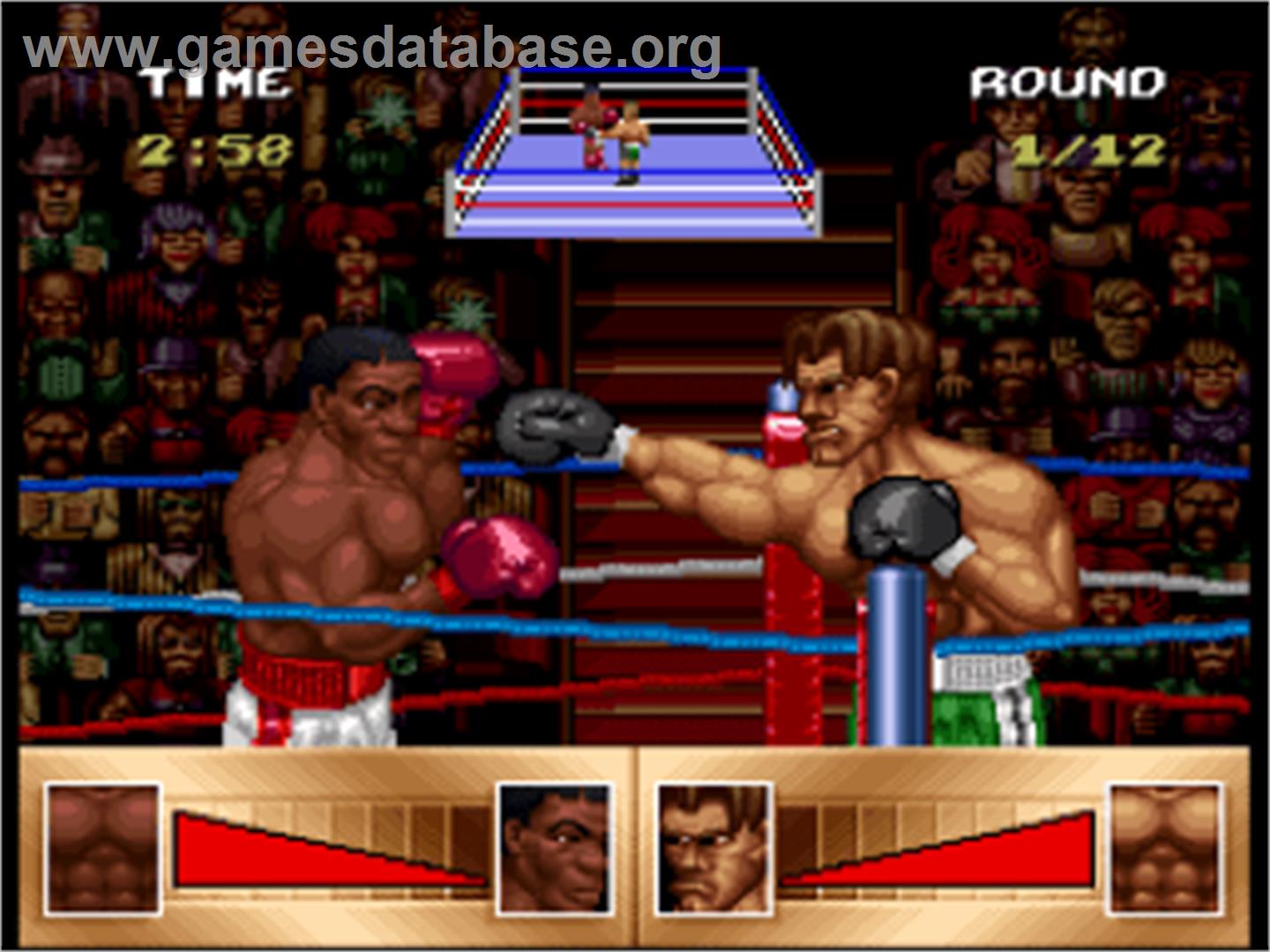 Riddick Bowe Boxing - Nintendo SNES - Artwork - In Game