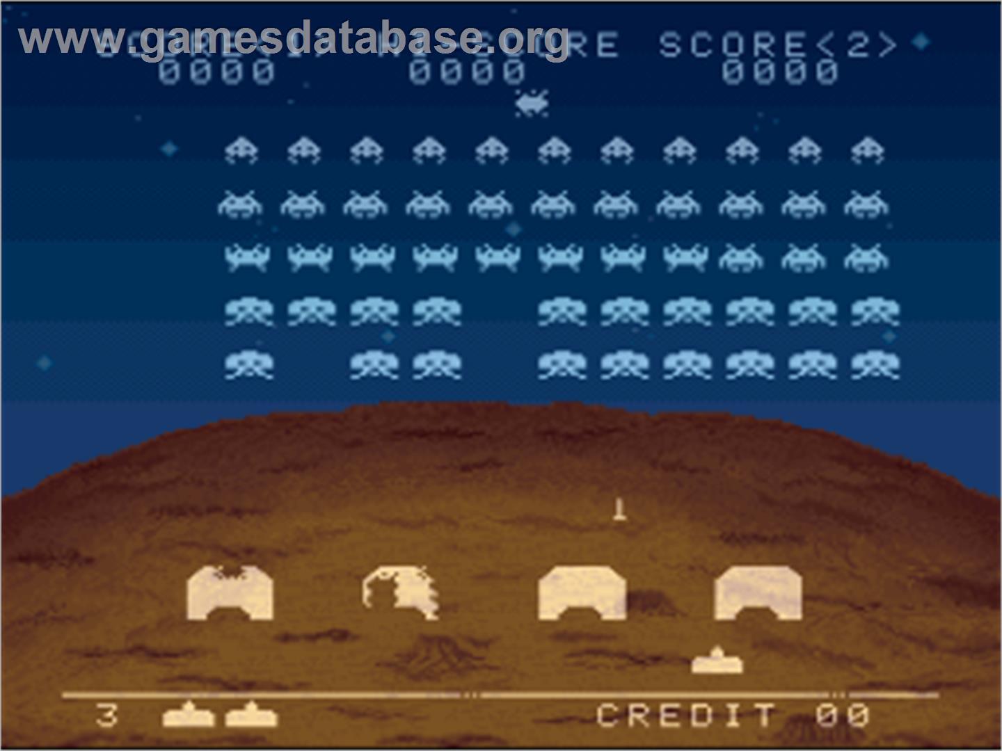 Space Invaders - Nintendo SNES - Artwork - In Game