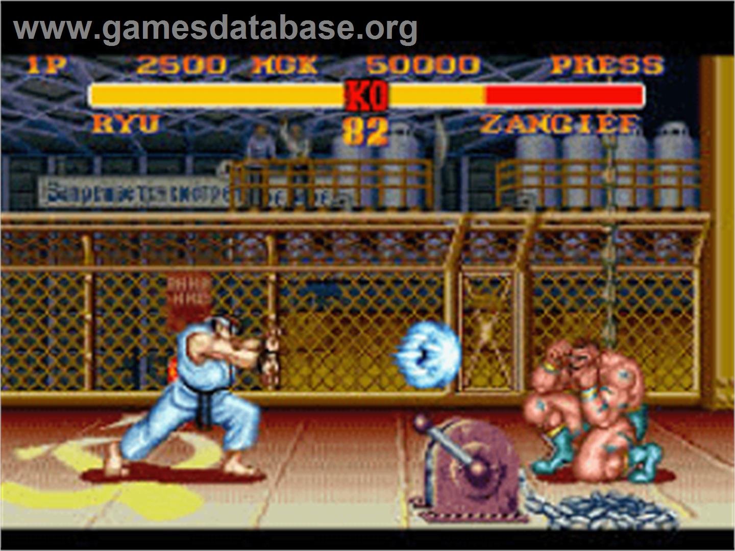 Street Fighter II Turbo: Hyper Fighting - Nintendo SNES - Artwork - In Game