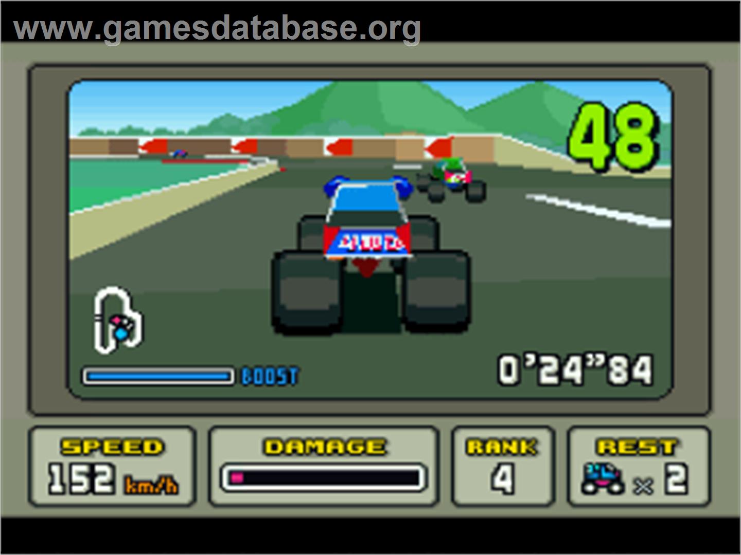 Stunt Race FX - Nintendo SNES - Artwork - In Game