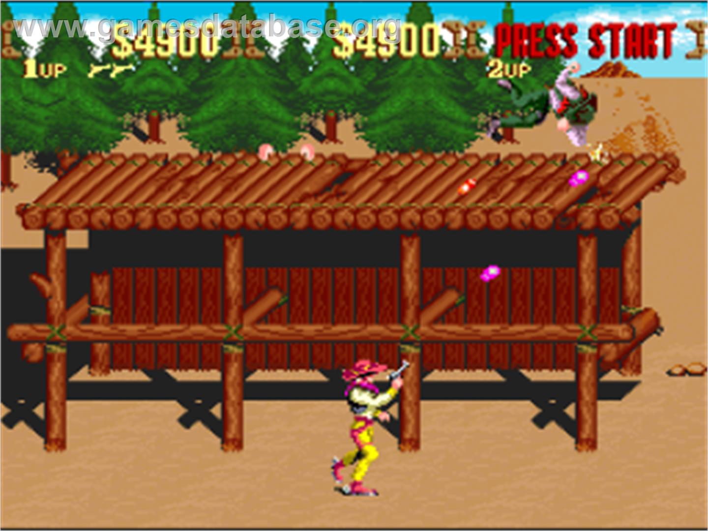 Sunset Riders - Nintendo SNES - Artwork - In Game