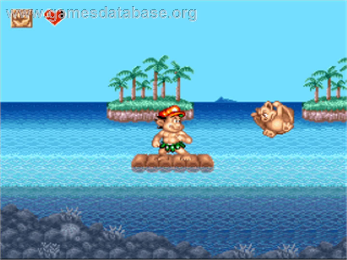 Super Adventure Island II - Nintendo SNES - Artwork - In Game