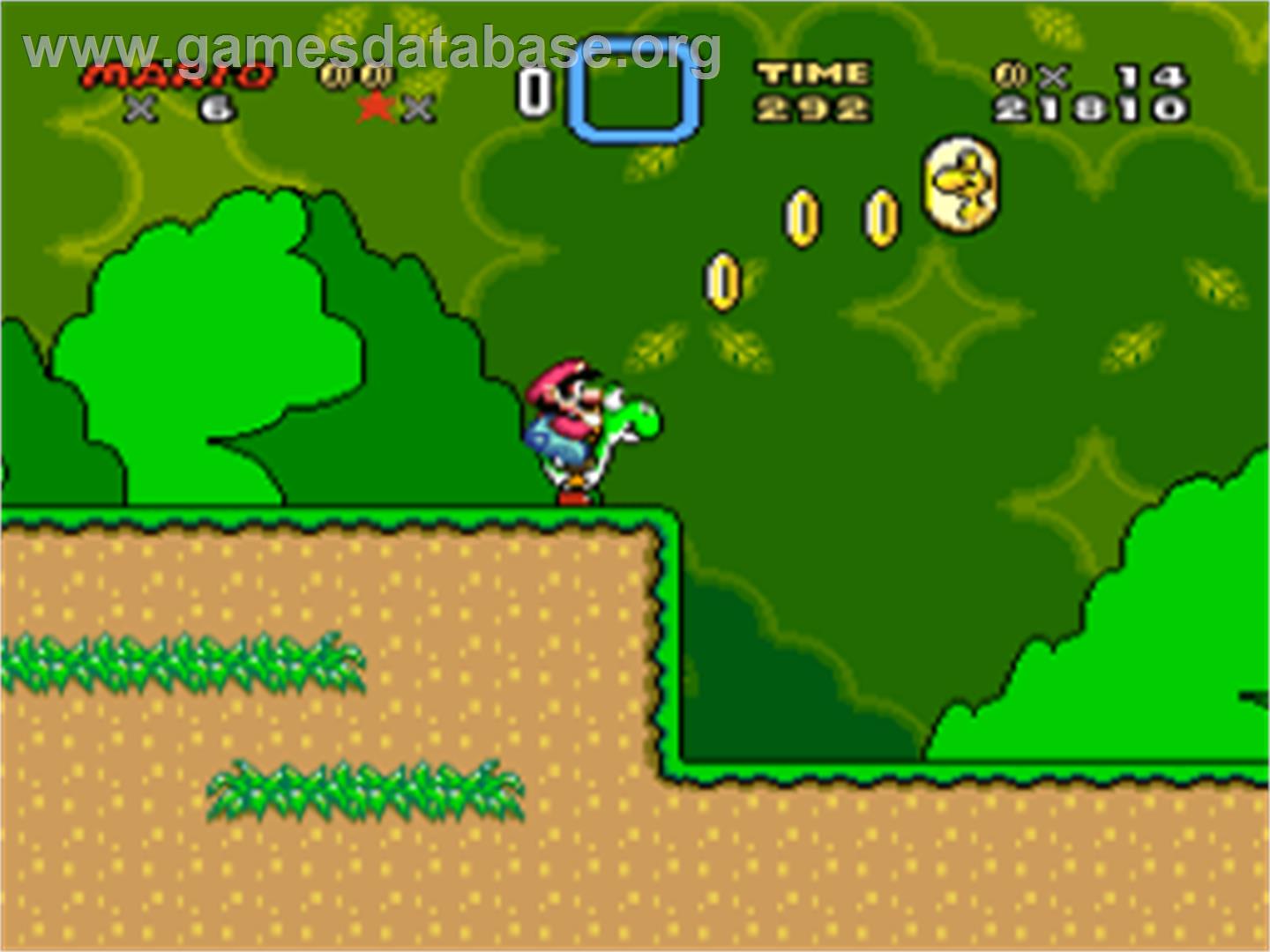 Super Mario World - Nintendo SNES - Artwork - In Game
