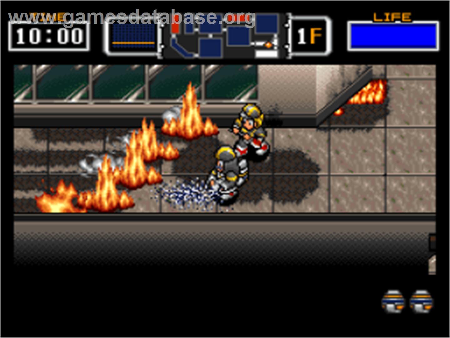 The Firemen - Nintendo SNES - Artwork - In Game