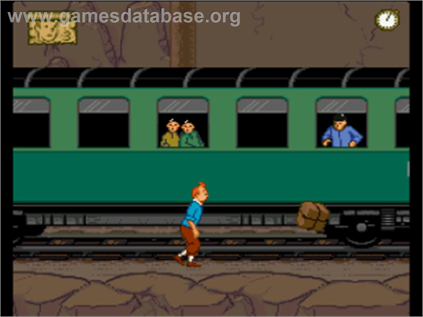 Tintin in Tibet - Nintendo SNES - Artwork - In Game