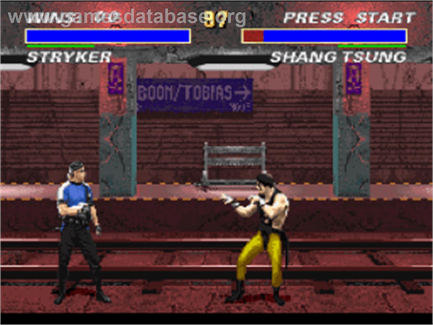 Ultimate Mortal Kombat 3 - Nintendo SNES - Artwork - In Game