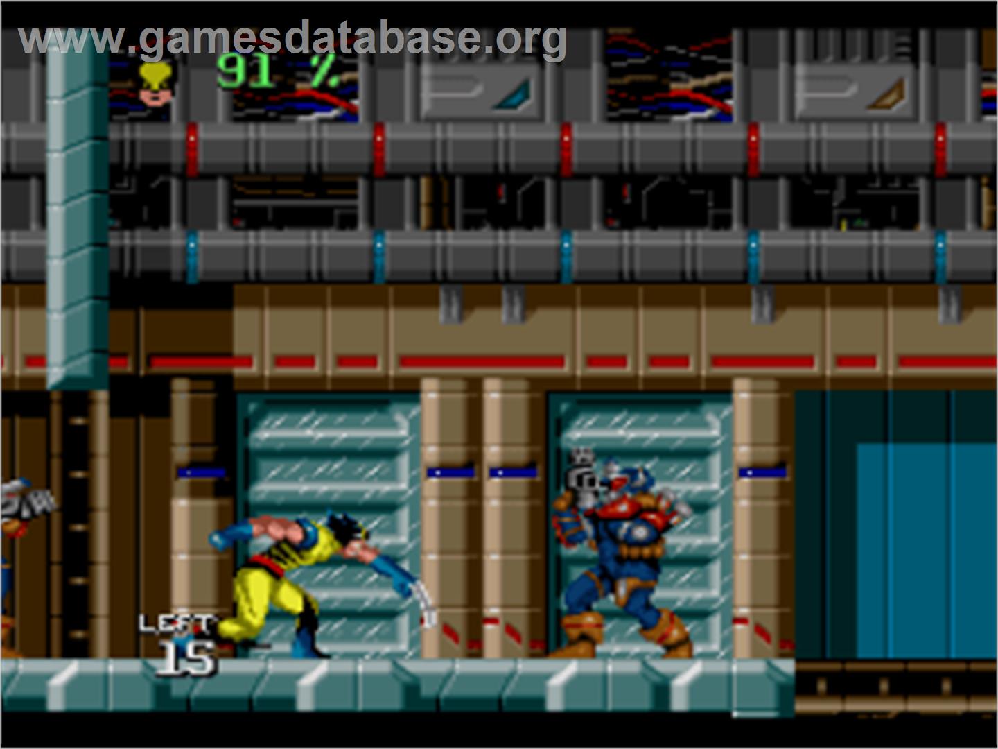 Wolverine: Adamantium Rage - Nintendo SNES - Artwork - In Game