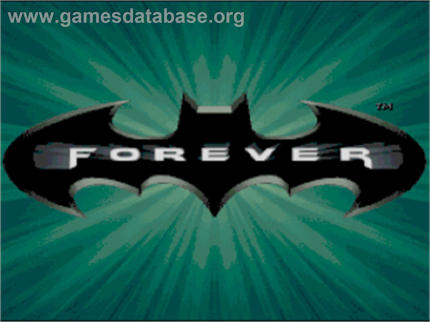 Batman Forever - Nintendo SNES - Artwork - Title Screen
