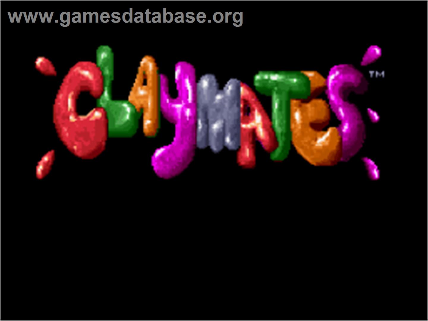 Claymates - Nintendo SNES - Artwork - Title Screen