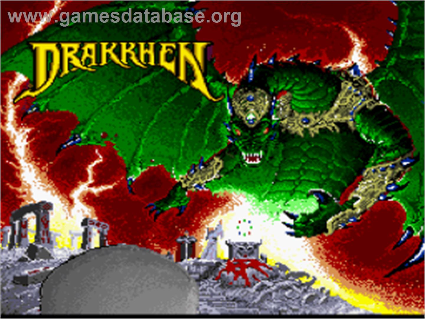 Drakkhen - Nintendo SNES - Artwork - Title Screen