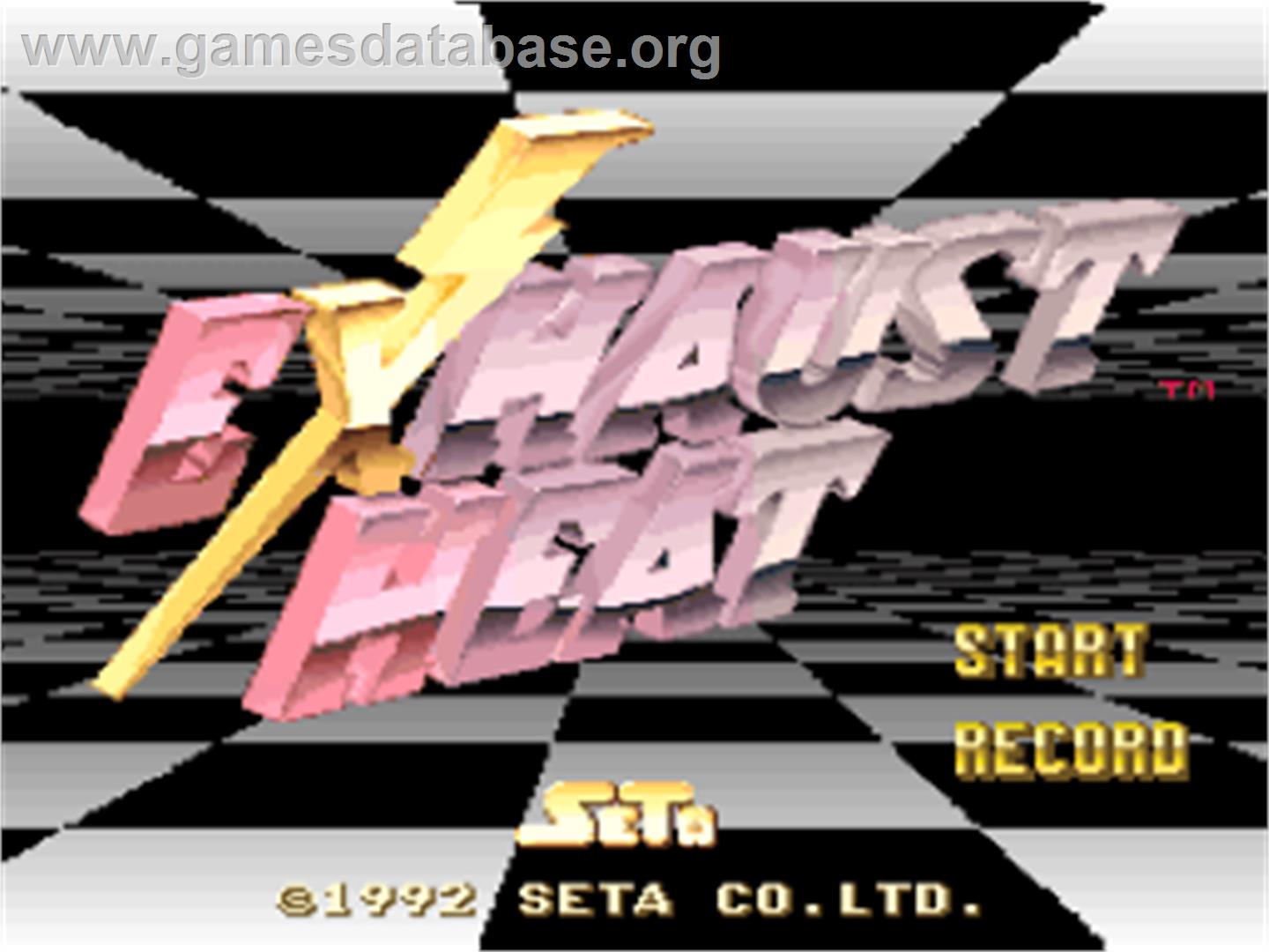 F1ROC: Race of Champions - Nintendo SNES - Artwork - Title Screen