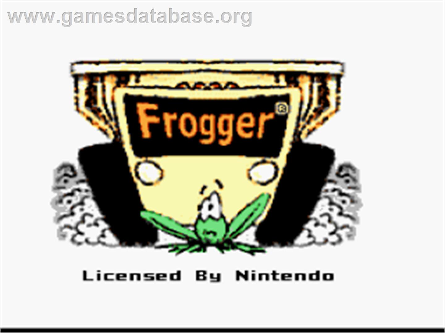 Frogger - Nintendo SNES - Artwork - Title Screen