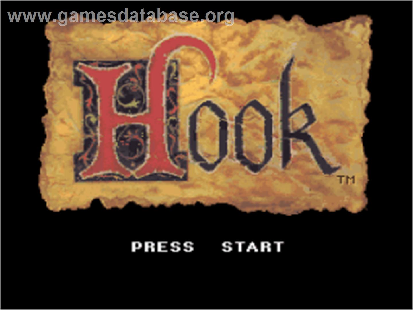 Hook - Nintendo SNES - Artwork - Title Screen