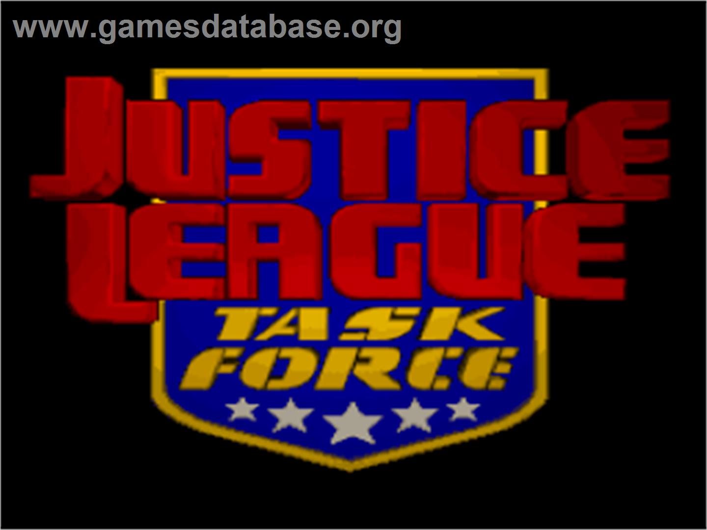 Justice League Task Force - Nintendo SNES - Artwork - Title Screen