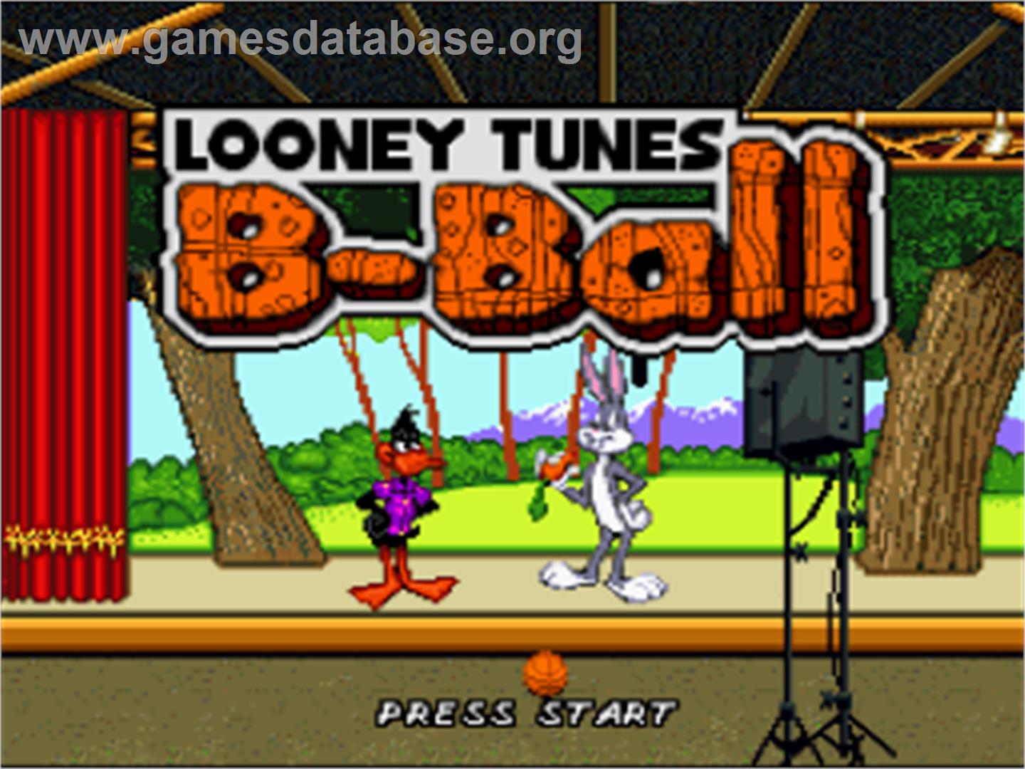 Looney Tunes B-Ball - Nintendo SNES - Artwork - Title Screen