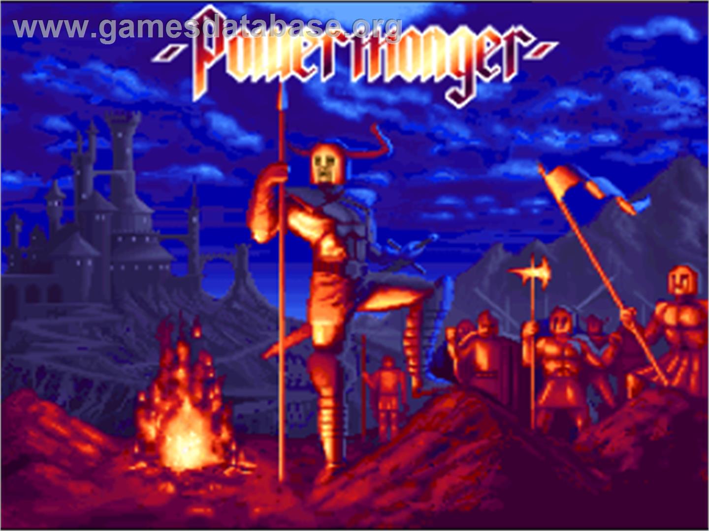 Powermonger - Nintendo SNES - Artwork - Title Screen