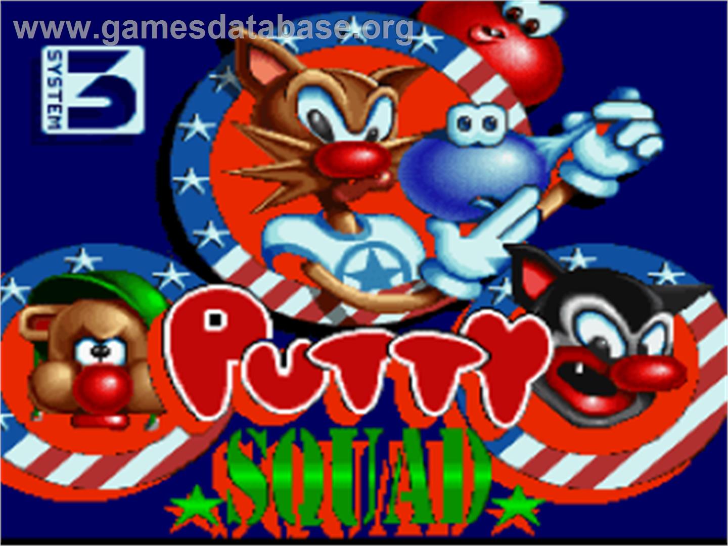 Putty Squad - Nintendo SNES - Artwork - Title Screen