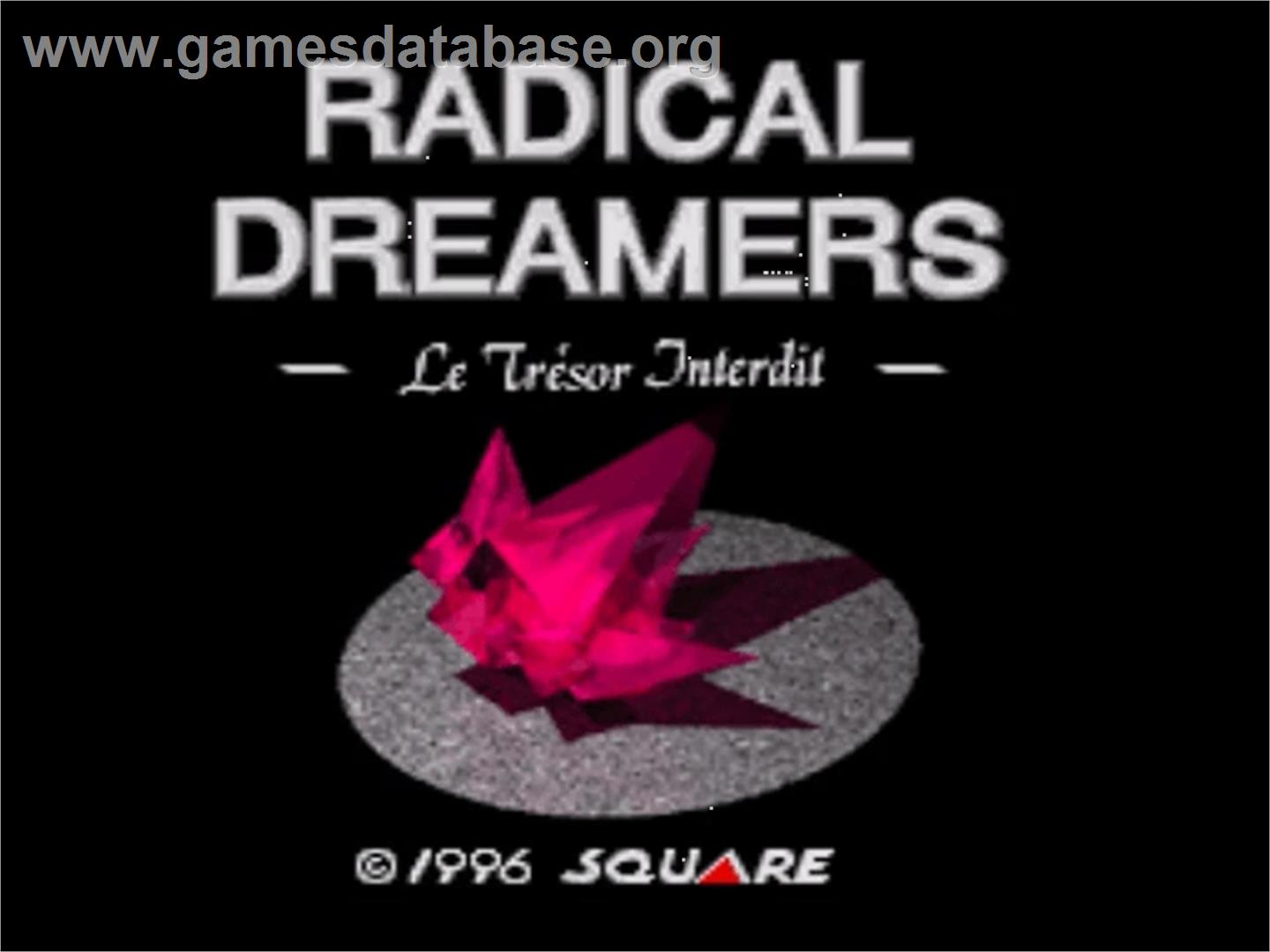 Radical Dreamers: Nusumenai Houseki - Nintendo SNES - Artwork - Title Screen