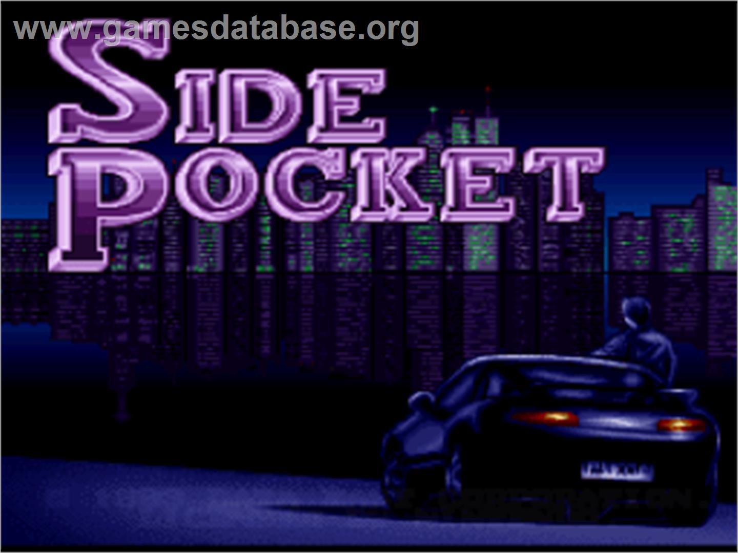 Side Pocket - Nintendo SNES - Artwork - Title Screen
