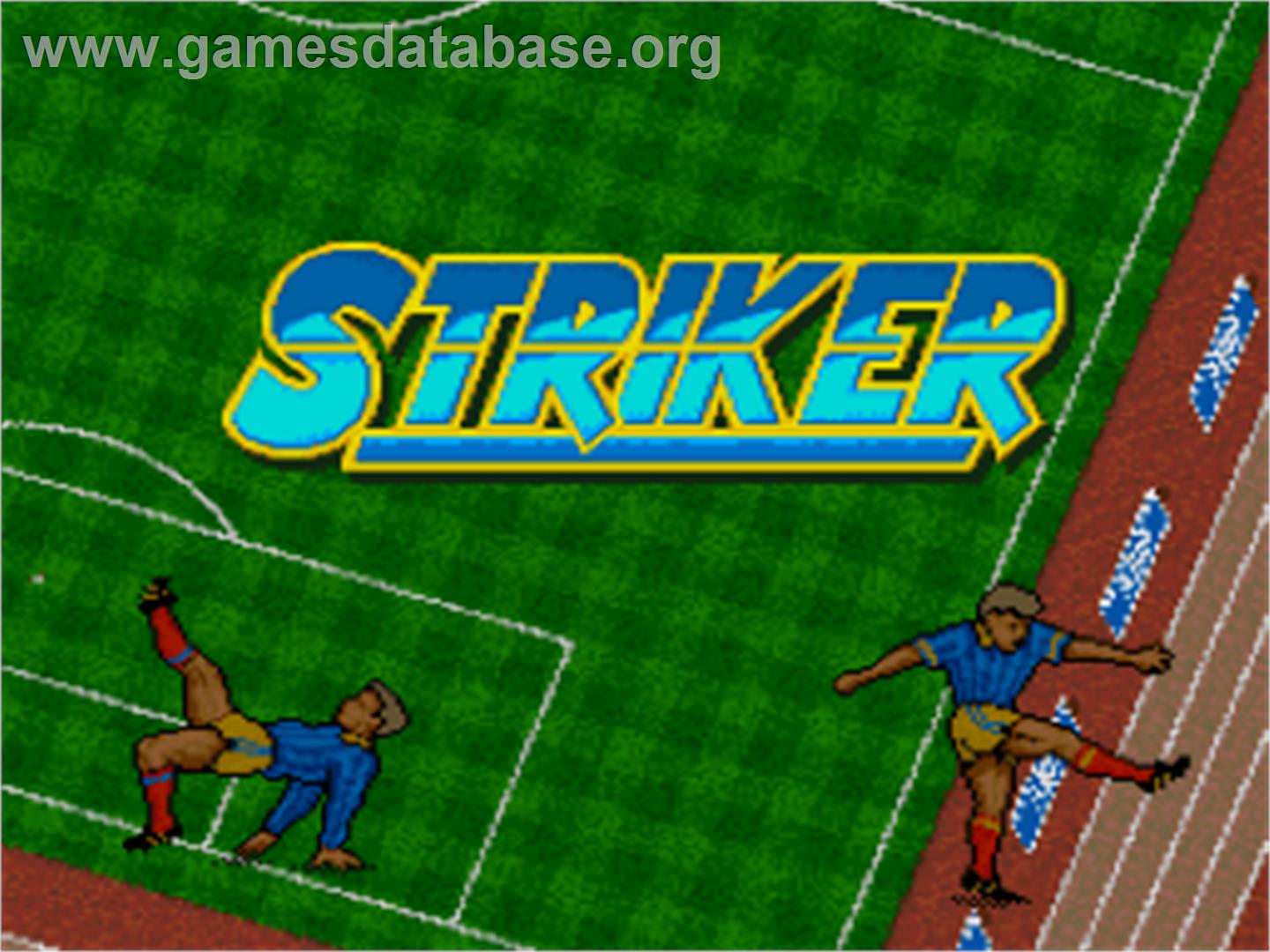 Striker - Nintendo SNES - Artwork - Title Screen