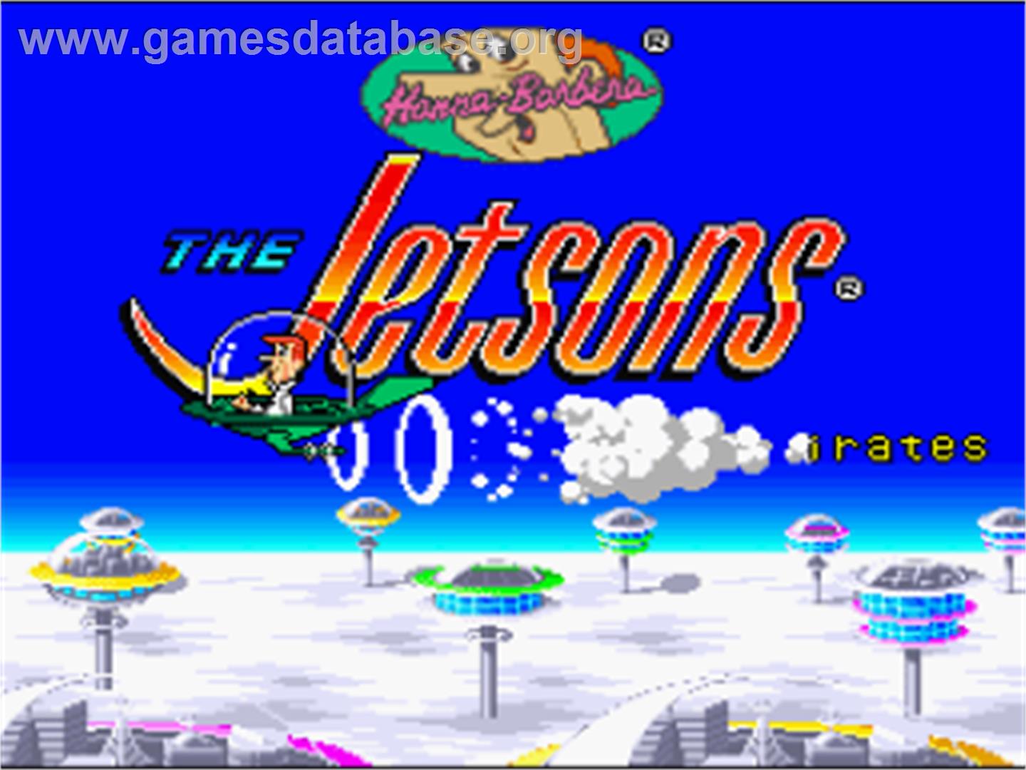 The Jetsons: Invasion of the Planet Pirates - Nintendo SNES - Artwork - Title Screen