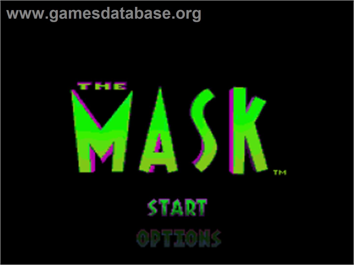 The Mask - Nintendo SNES - Artwork - Title Screen