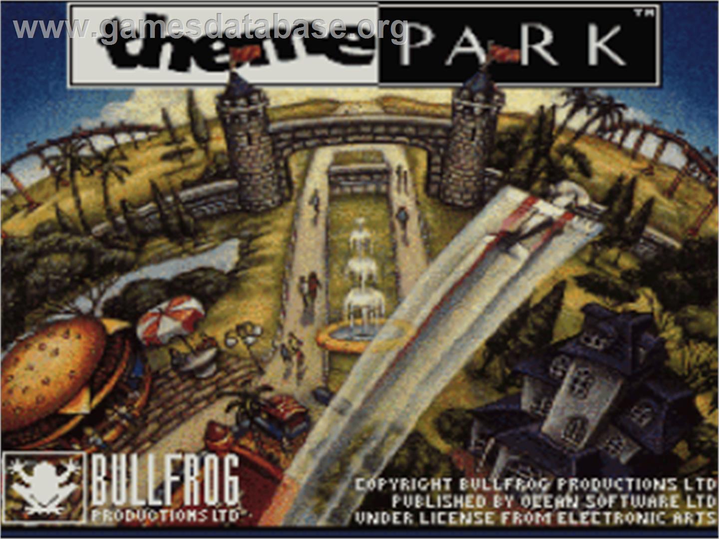 Theme Park - Nintendo SNES - Artwork - Title Screen