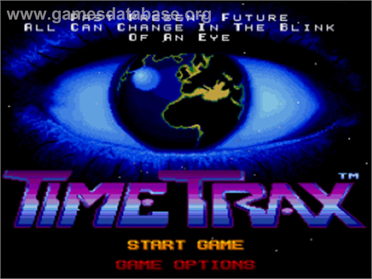 Time Trax - Nintendo SNES - Artwork - Title Screen