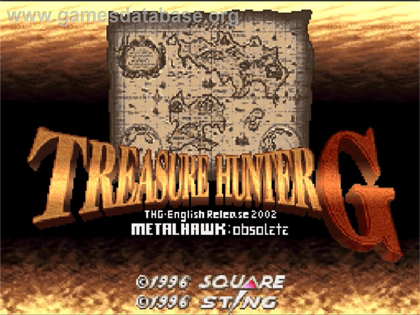 Treasure Hunter G - Nintendo SNES - Artwork - Title Screen