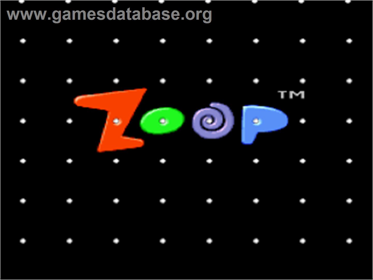 Zoop - Nintendo SNES - Artwork - Title Screen