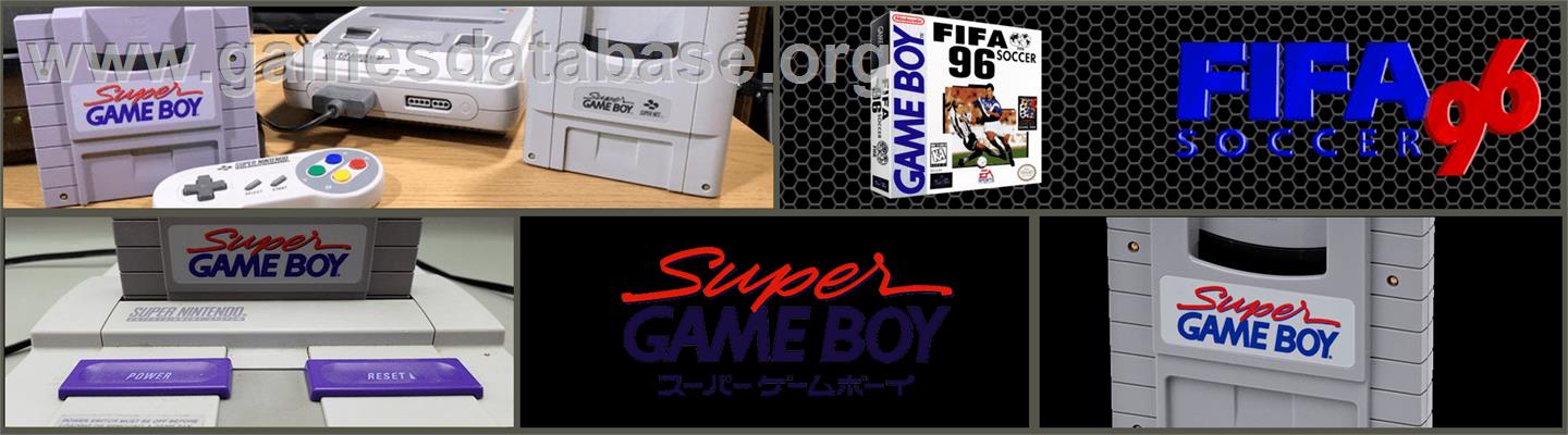 FIFA Soccer '96 - Nintendo Super Gameboy - Artwork - Marquee