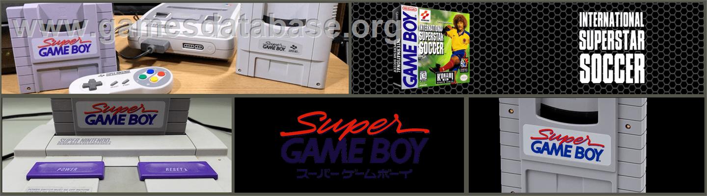 International Superstar Soccer - Nintendo Super Gameboy - Artwork - Marquee