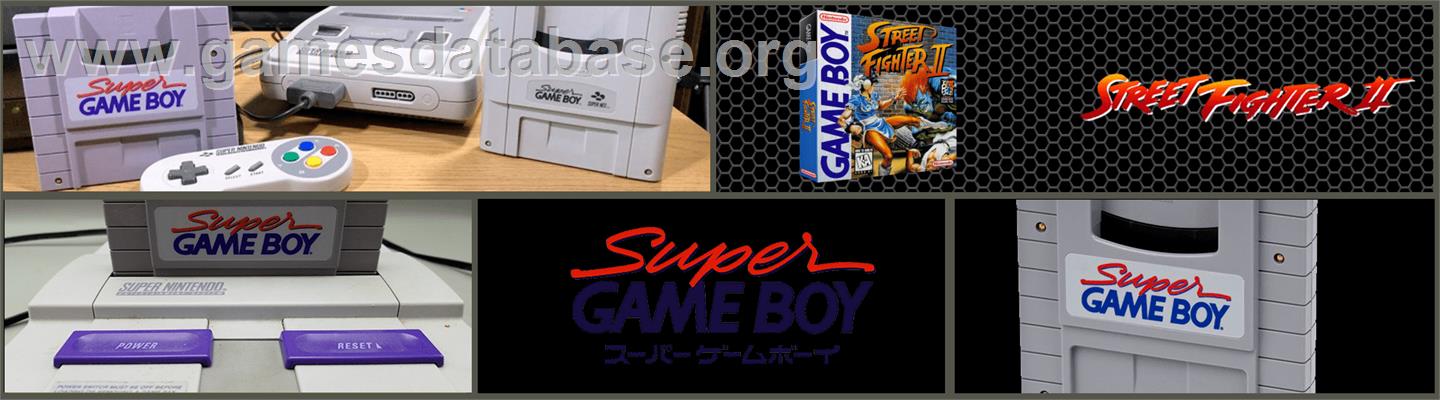 Street Fighter II - Nintendo Super Gameboy - Artwork - Marquee