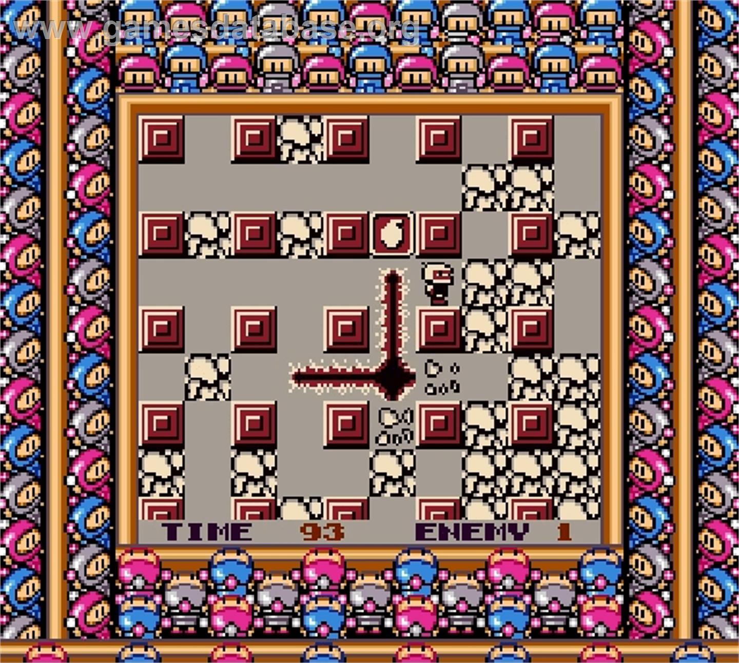 Bomberman GB - Nintendo Super Gameboy - Artwork - In Game