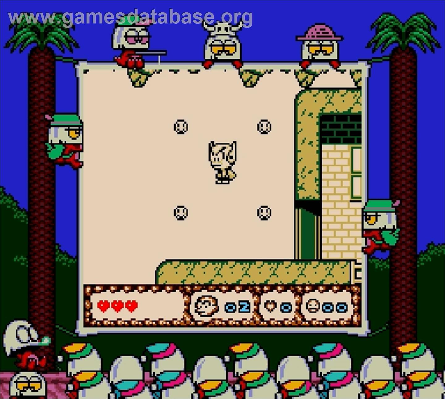 Bonk's Revenge - Nintendo Super Gameboy - Artwork - In Game