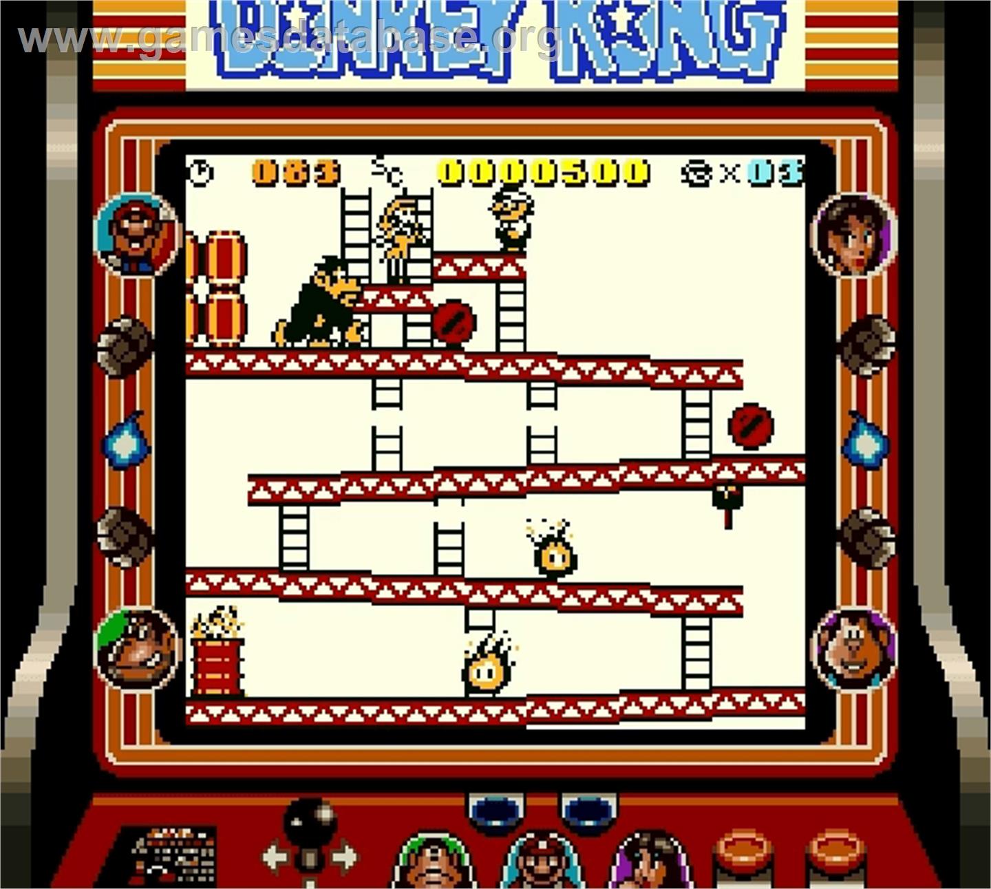 Donkey Kong - Nintendo Super Gameboy - Artwork - In Game